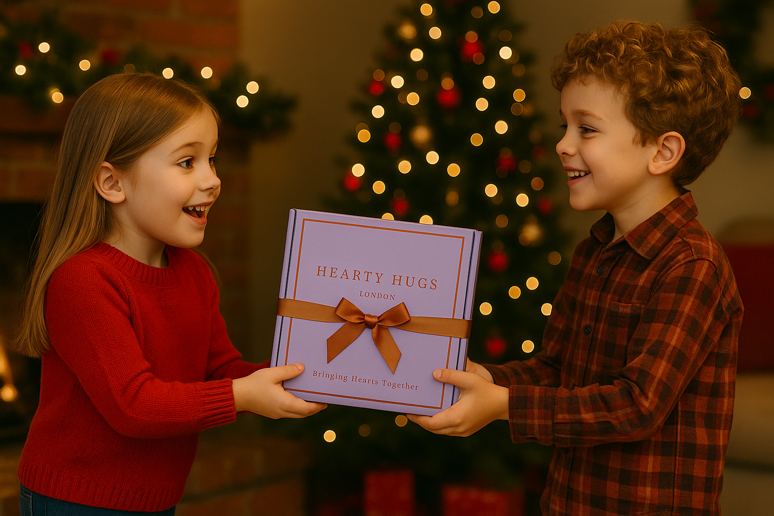 Hearty Hugs Luxury Personalized Birthday Chocolate Gift Box – 32 Premium Assorted Chocolates – Premium Chocolate Hamper Gift for Her & Him (Crown Purple)