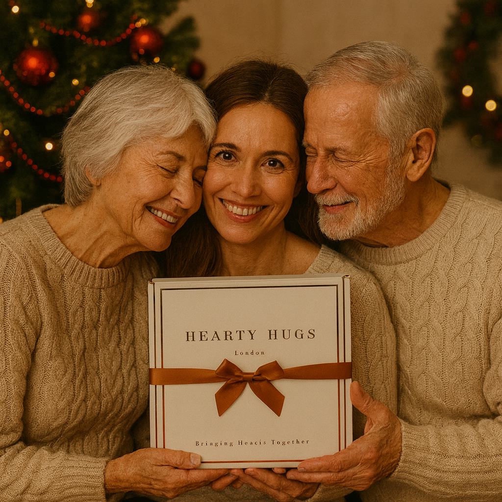 Hearty Hugs Luxury Birthday Chocolate Gift Box – 20 Premium Assorted Chocolates – Premium Chocolate Hamper Gift for Her & Him (Royal Ivory)