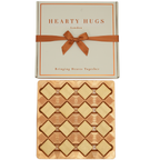 Hearty Hugs Luxury Chocolate Gift Box Hamper | 20 Premium Assorted Chocolates | Sweet Treat Chocolate Gift Box for Her & Him | Christmas, Birthday, Anniversary, Thank You, Get Well Soon Chocolate Gift (Royal Ivory)