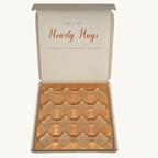 Hearty Hugs Luxury Chocolate Gift Box Hamper | 20 Premium Assorted Chocolates | Sweet Treat Chocolate Gift Box for Her & Him | Christmas, Birthday, Anniversary, Thank You, Get Well Soon Chocolate Gift (Royal Ivory)