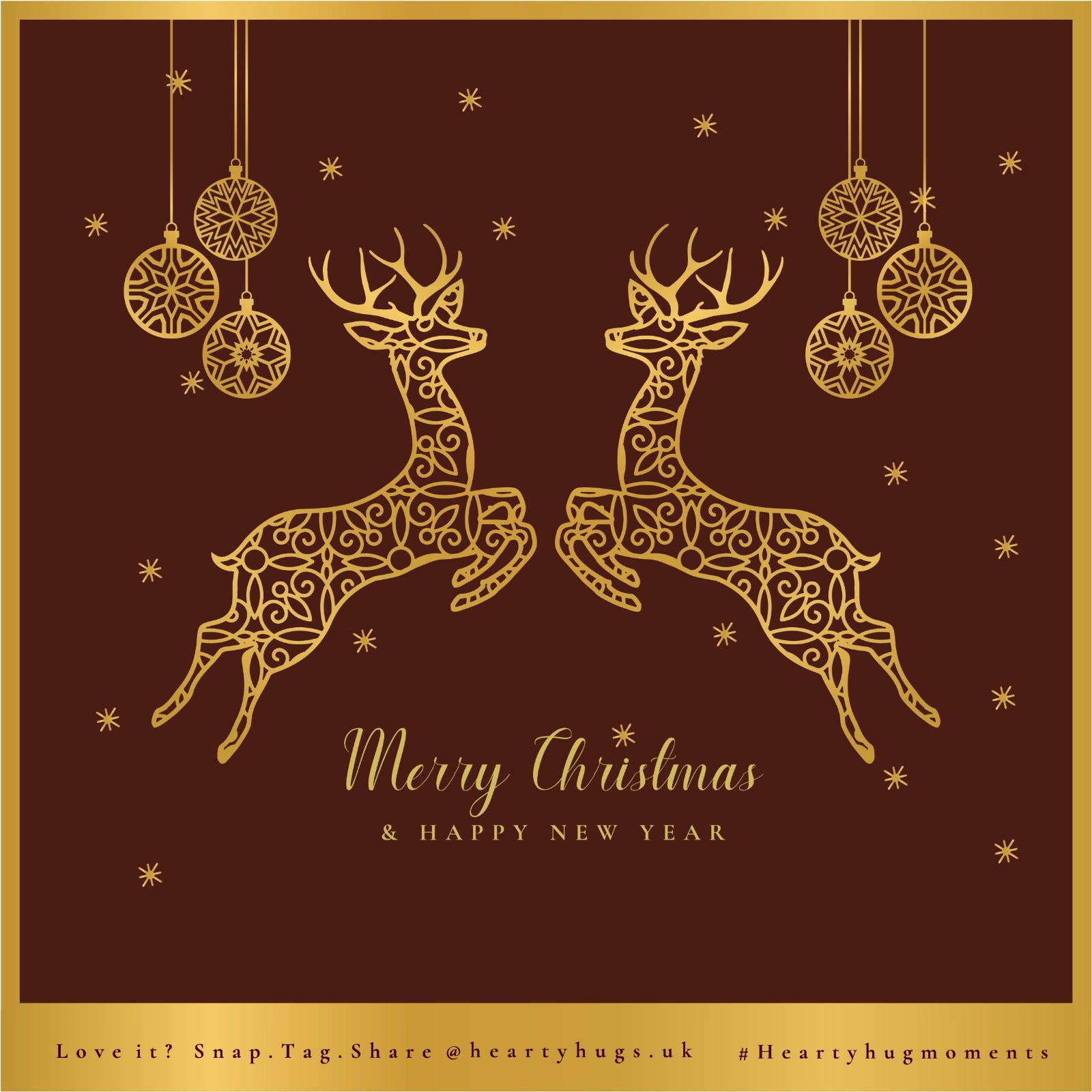 Hearty Hugs Luxury Christmas & New Year Chocolate Gift Box – 20 Premium Assorted Chocolates – Festive Chocolate Hamper Gift for Her & Him (Royal Ivory)