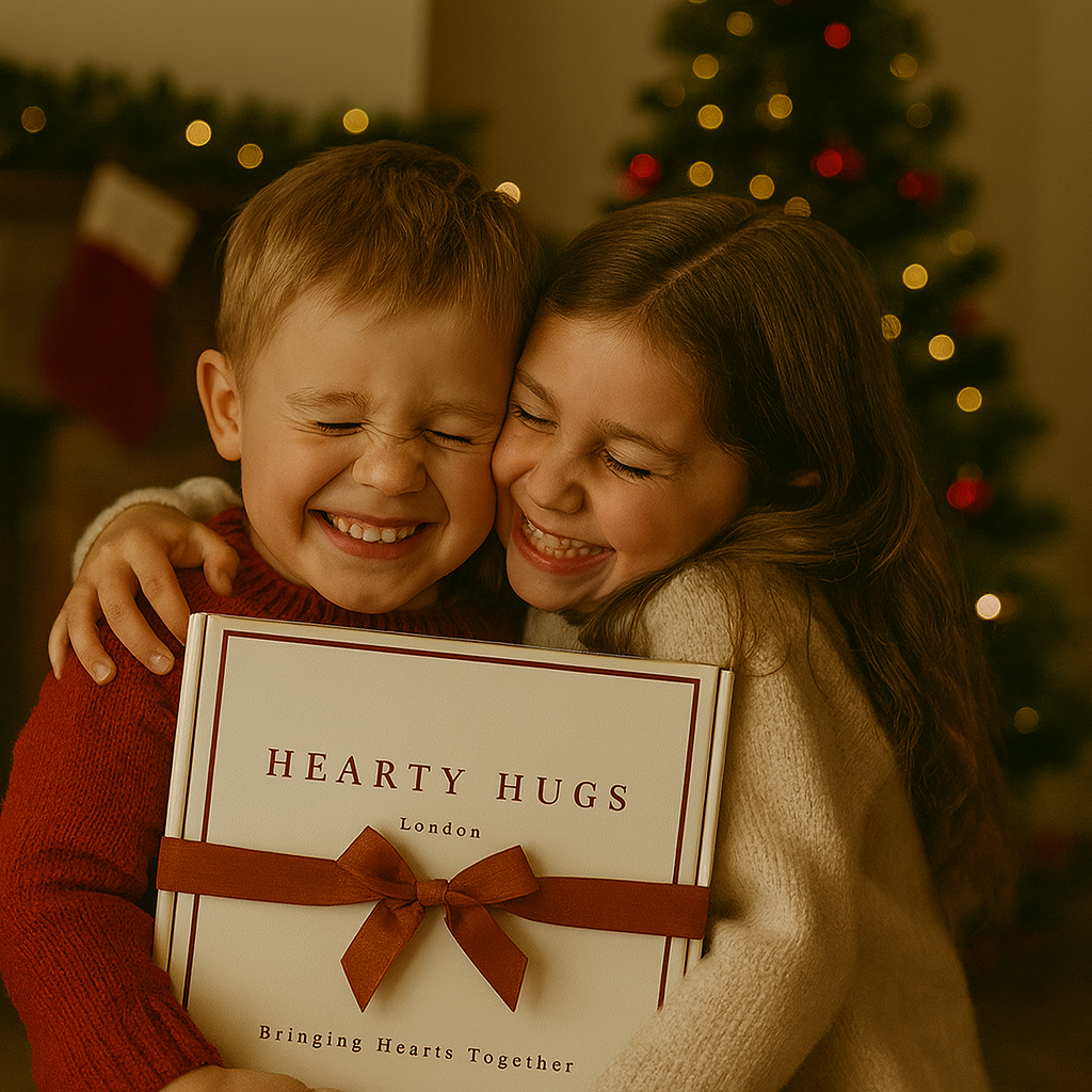 Hearty Hugs Luxury Congratulations Chocolate Gift Box – 20 Premium Assorted Chocolates – Premium Chocolate Hamper Gift for Her & Him (Royal Ivory)